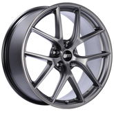 BBS CI-R 19x10 5x112 ET25 Platinum Silver Polished Rim Protector Wheel -82mm PFS/Clip Required