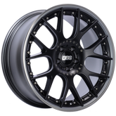 BBS CH-RII 21x11.5 5x120 ET36 Satin Black Center Platinum Lip SS Rim Prot Wheel PFS Req w/MS Etching