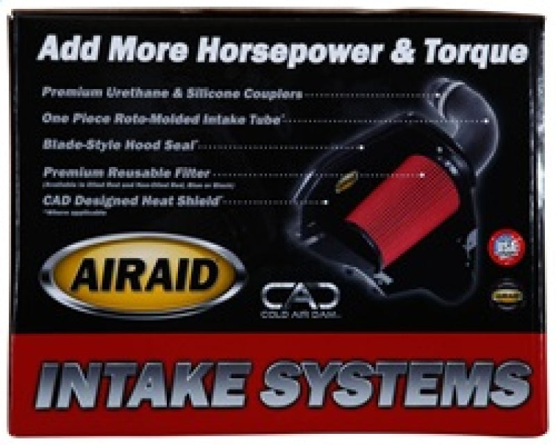 Airaid 06-10 Charger / 05-08 Magnum 5.7/6.1L Hemi CAD Intake System w/ Tube (Dry / Red Media) Airaid 06-10 Charger / 05-08 Magnum 5.7/6.1L Hemi CAD Intake System w/ Tube (Dry / Red Media)