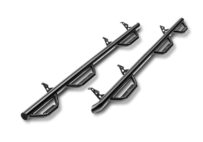 N-Fab Nerf Step 09-15.5 Dodge Ram 1500 Crew Cab 5.7ft Bed - Gloss Black - Bed Access - 3in N-Fab Nerf Step 09-15.5 Dodge Ram 1500 Crew Cab 5.7ft Bed - Gloss Black - Bed Access - 3in