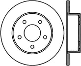 StopTech Slotted & Drilled Sport Brake Rotor
