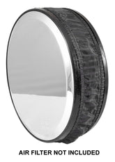 K&N Air Filter Wrap Black Round for Harley Davidson 91-97 Sportster/Glide/Softail/Fat Boy/Low Rider