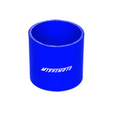 Mishimoto 2.5 Inch Blue Straight Coupler