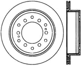 StopTech 01-07 Toyota Sequoia/03-09 4 Runner / 03-09 Lexus GX470 Slotted Left Rear CRYO-STOP Rotor