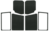 DEI 18-23 Jeep Wrangler JL 2-Door Boom Mat Complete Headliner Kit - 7 Piece - Black