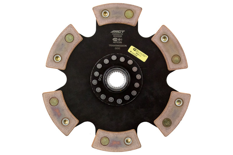 ACT 1981 Nissan 280ZX 6 Pad Rigid Race Disc ACT 1981 Nissan 280ZX 6 Pad Rigid Race Disc