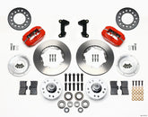 Wilwood Forged Dynalite Front Kit 11.00in Red 74-80 Pinto/Mustang II Disc Spindle only