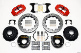 Wilwood Narrow Superlite 4R Rear P-Brk Kit 12.88in Drill Red Big Ford New Style 2.50in Offset