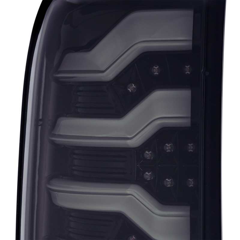 AlphaRex 14-18 Chevrolet Silverado 1500 PRO-Series LED Tail Lights Jet Black AlphaRex 14-18 Chevrolet Silverado 1500 PRO-Series LED Tail Lights Jet Black