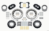 Wilwood Narrow Superlite 4R Front Hat Kit 12.88in Drilled 76-77 Ford Bronco Dana 44 w/Lines
