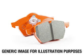 EBC 2016+ Nissan Titan 5.6L Orangestuff Rear Brake Pads