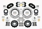 Wilwood Narrow Superlite 6R Front Hub Kit 14.00in Drilled 1965-1969 Mustang Drum Spindle