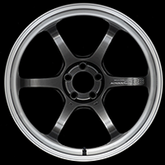 Advan R6 18x10.5 +24 5-114.3 Machining & Racing Hyper Black Wheel