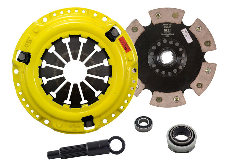 ACT 1988 Honda Civic HD/Race Rigid 6 Pad Clutch Kit ACT 1988 Honda Civic HD/Race Rigid 6 Pad Clutch Kit