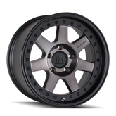 Mayhem 8300 Prodigy 17x9 / 5x114.3 BP / -6mm Offset / 72.6mm Hub Matte Black w/ Dark Tint Wheel