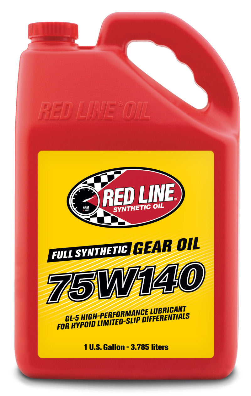 Red Line 75W140 GL-5 Gear Oil - Gallon Red Line 75W140 GL-5 Gear Oil - Gallon