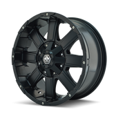 Mayhem 8030 Chaos 20x9 / 6x135 BP / 18mm Offset / 106mm Hub Matte Black Wheel