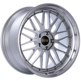 BBS LM 20x10 5x120 ET20 Diamond Silver Center Diamond Cut Lip Wheel -82mm PFS/Clip Required
