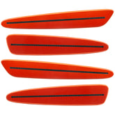 Oracle 05-13 Chevy Corvette C6 Concept Sidemarker Set - Tinted - Inferno Orange Metallic (GCR)