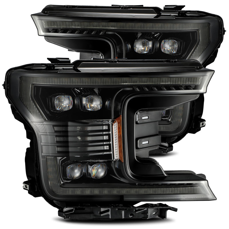 AlphaRex 18-20 Ford F-150 NOVA LED Proj Headlight Plank Style Alpha Blk w/Activ Light/Seq Signal/DRL AlphaRex 18-20 Ford F-150 NOVA LED Proj Headlight Plank Style Alpha Blk w/Activ Light/Seq Signal/DRL