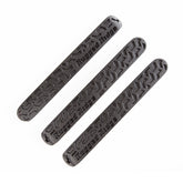 Rugged Ridge Elite Dr Hndle Inserts Black Tread 2Dr 07-18 Jeep Wrangler JK