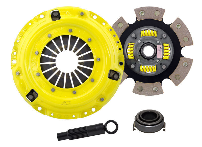 ACT 1990 Honda Prelude HD/Race Sprung 6 Pad Clutch Kit ACT 1990 Honda Prelude HD/Race Sprung 6 Pad Clutch Kit