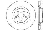 StopTech 93-98 Toyota Supra Turbo Drilled Left Front Rotor