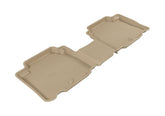 3D MAXpider 2007-2012 Hyundai Veracruz Kagu 2nd Row Floormats - Tan