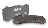 EBC Racing 2021+ BMW M3/M4 (G80/G82) / 2023+ BMW M2 (G87) RP-X Race Front Brake Pads