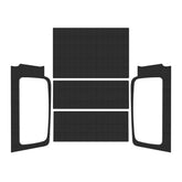 DEI 04-06 Jeep Wrangler LJ Unliminted Headliner Complete Kit - Black