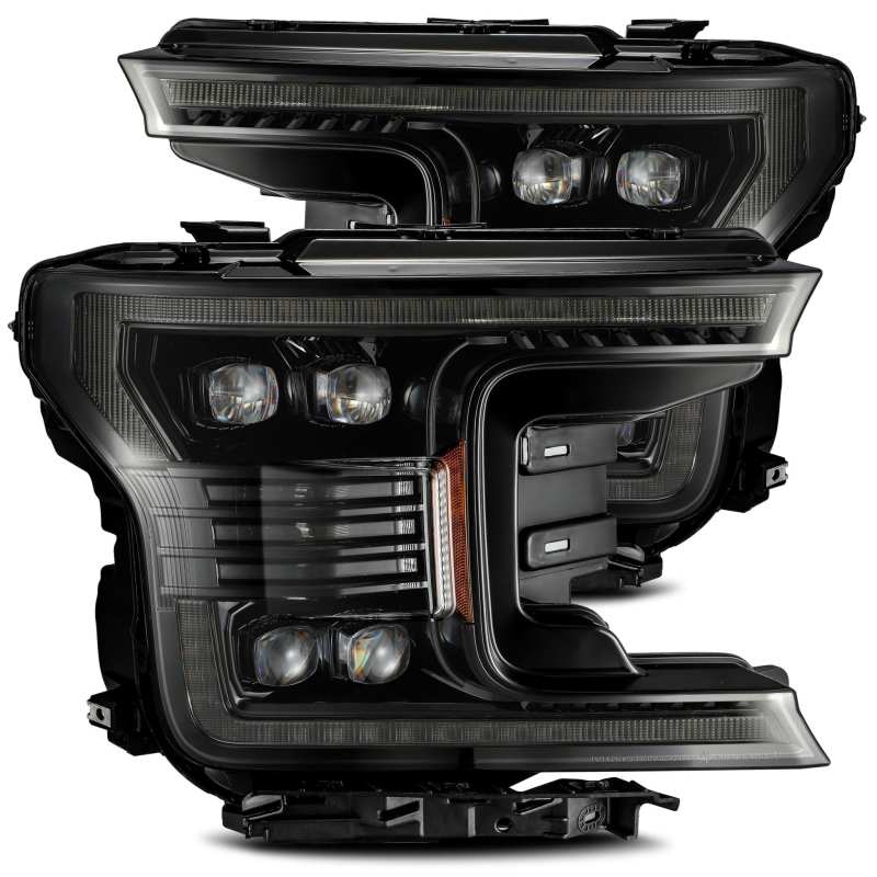 AlphaRex 18-20 Ford F-150 NOVA LED Proj Headlight Plank Style Alpha Blk w/Activ Light/Seq Signal/DRL AlphaRex 18-20 Ford F-150 NOVA LED Proj Headlight Plank Style Alpha Blk w/Activ Light/Seq Signal/DRL
