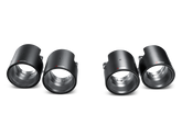 Akrapovic 10-14 Porsche Cayenne (958) Tail Pipe Set (Carbon)