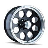 ION Type 171 16x8 / 5x114.3 BP / -5mm Offset / 83.82mm Hub Black/Machined Wheel
