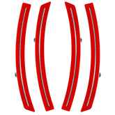 Oracle Chevrolet Corvette C7 Concept Sidemarker Set - Clear - Victory Red (GCN)