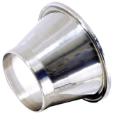 K&N Base Plate 9inD 5-1/8inFLG 5inH Stainless Steel Unstamped