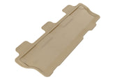3D MAXpider 2008-2020 Toyota Sequoia Kagu 3rd Row Floormats - Tan