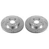 Power Stop 11-16 Buick LaCrosse Front Evolution Drilled & Slotted Rotors - Pair