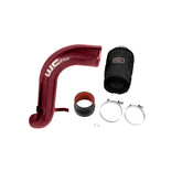 Wehrli 04.5-05 Chevrolet 6.6L LLY Duramax 4in Intake Kit - WCFab Red