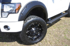 Lund 14-15 GMC Sierra 1500 RX-Rivet Style Textured Elite Series Fender Flares - Black (4 Pc.)