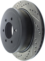 StopTech 04-09 Ford F150 / 06-08 Lincoln Mark LT Rear Right Slotted & Drilled Rotor