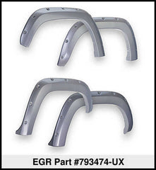 EGR 15+ Ford F150 Bolt-On Look Color Match Fender Flares - Set - Ingot Silver