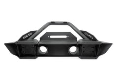 DV8 Offroad 07-18 Jeep Wrangler JK/JL FS-13 Steel Stubby Front Bumper w/ Fog Lights