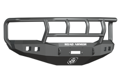 Road Armor 06-09 Dodge 2500 Stealth Front Winch Bumper w/Titan II Guard - Tex Blk