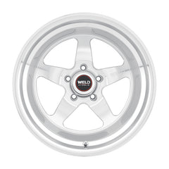 Weld S105 Ventura 20x9 / 5x115 BP / 20 Offset / 5.75 BS / 71.50 Bore - Gloss Silver MACH Wheel