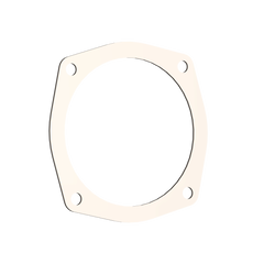 QTP 5in Bolt-On QTEC 4 Bolt Gasket