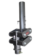 Gen-Y Spartan Torsion-Flex 5in Offset 4in RD Tube Gooseneck 2-5/16in Coupler Extended Height