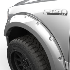 EGR 15+ Ford F150 Bolt-On Look Color Match Fender Flares - Set - Ingot Silver