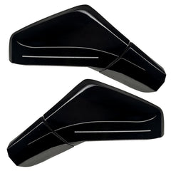 Oracle 05-13 Chevrolet Corvette C6 XM Concept Side Mirrors - Black (GBA)