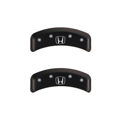 MGP 4 Caliper Covers Engraved Front Honda Engraved Rear H Logo Red finish silver ch