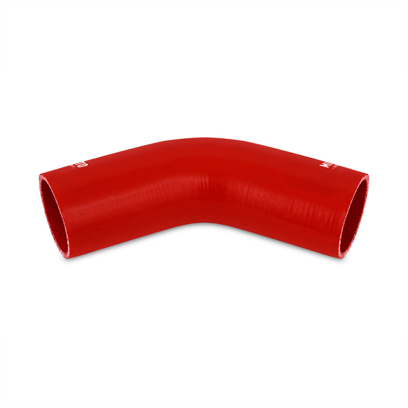 Mishimoto 3.5in. 45 Degree Silicone Coupler - Red